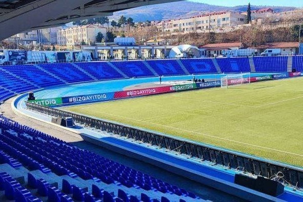 Xankəndi stadionunda bərpa işlərinin başa çatacağı tarix açıqlanıb