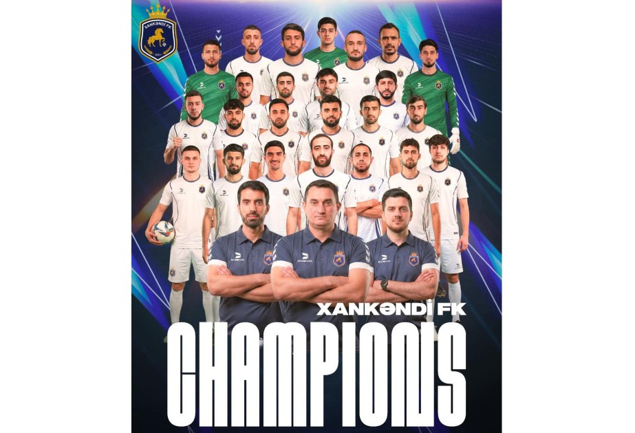 “Xankəndi” futbol üzrə Azərbaycan I Liqasına vəsiqə qazanıb