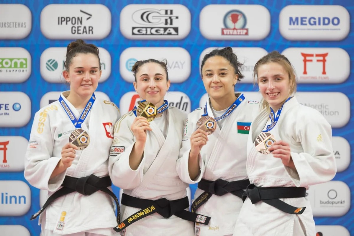 Tallin sınağı üç medalla yadda qaldı