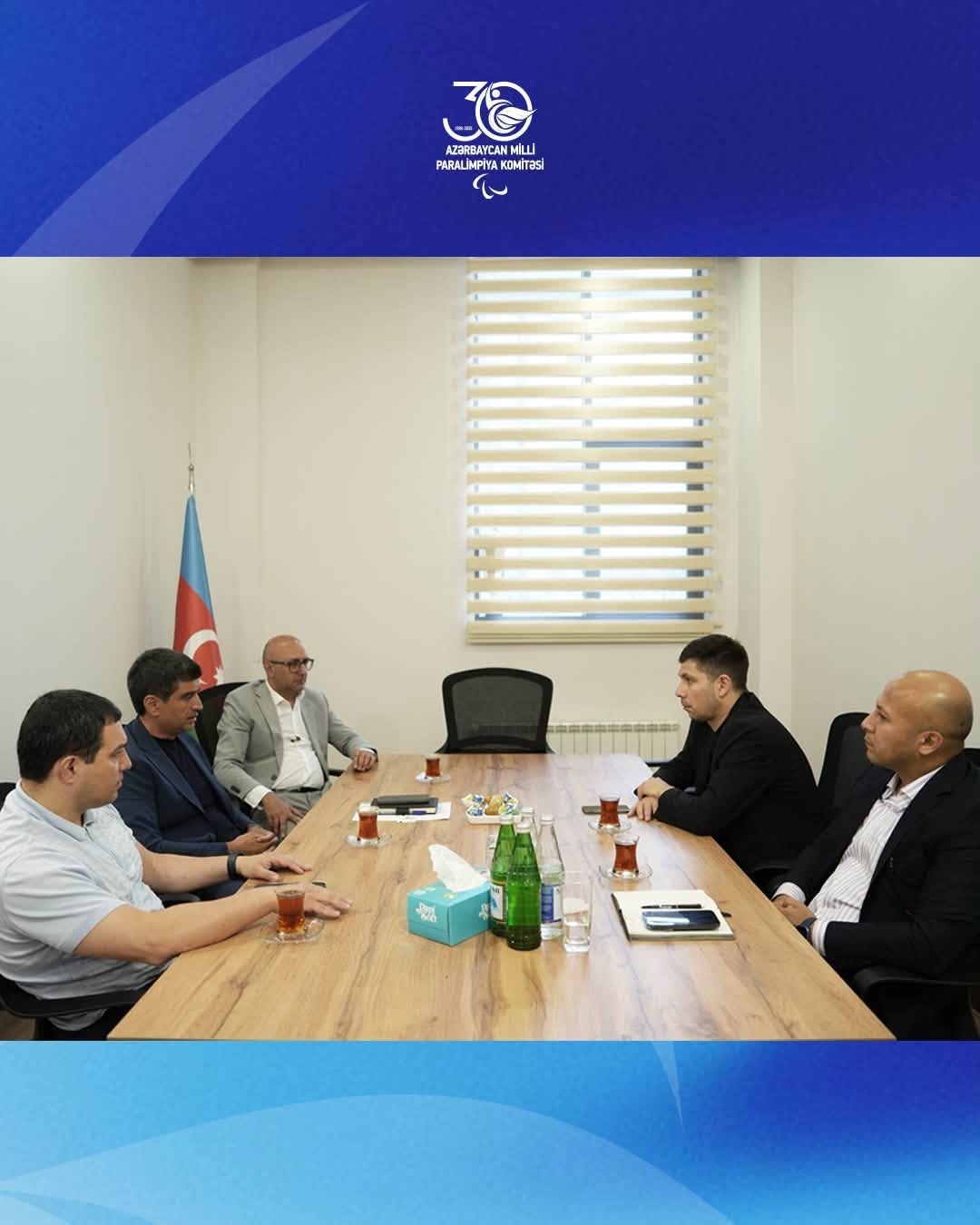 Milli Paralimpiya Komitəsi və \"Neftçi\" İdman Klubunun rəhbərliyi əməkdaşlıq perspektivlərini müzakirə edib&nbsp;