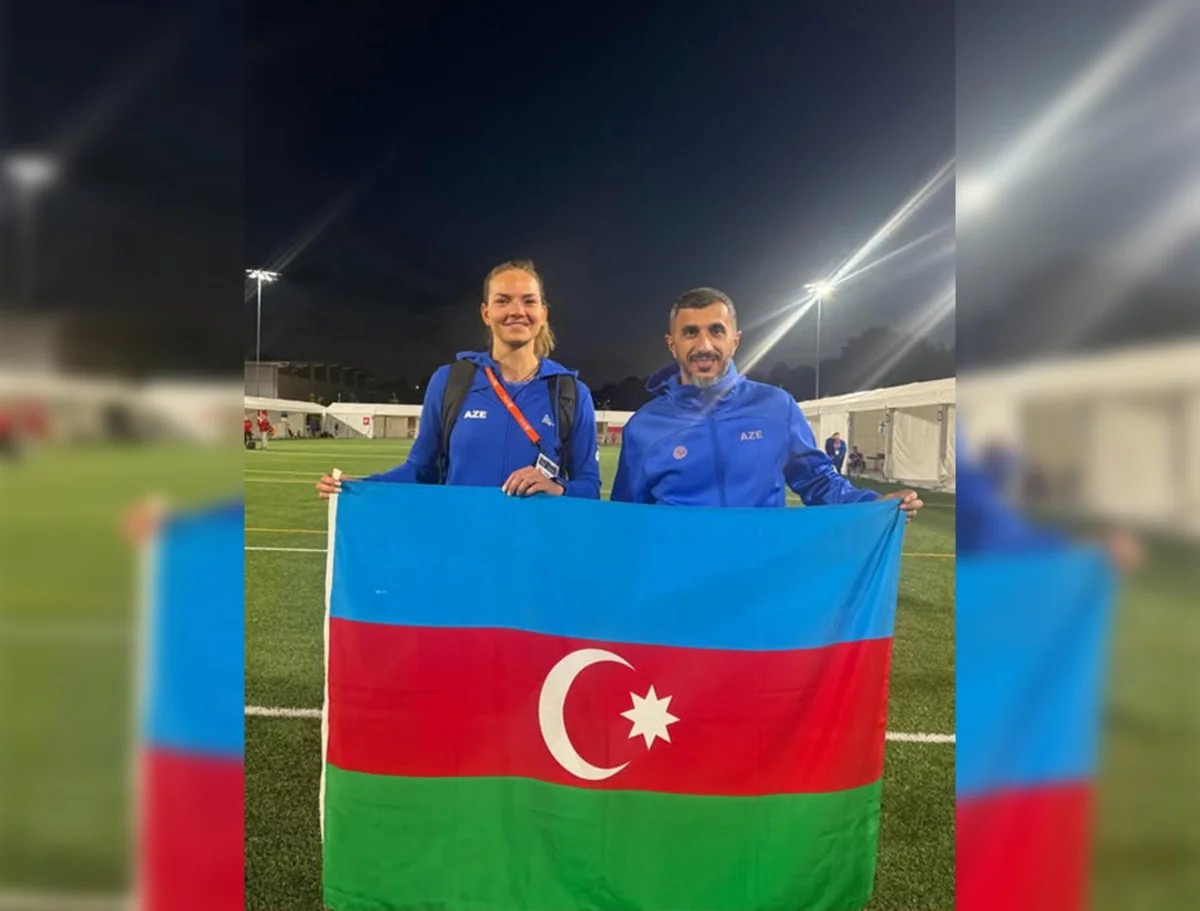 Atletimiz Azərbaycan rekordunu yeniləyib