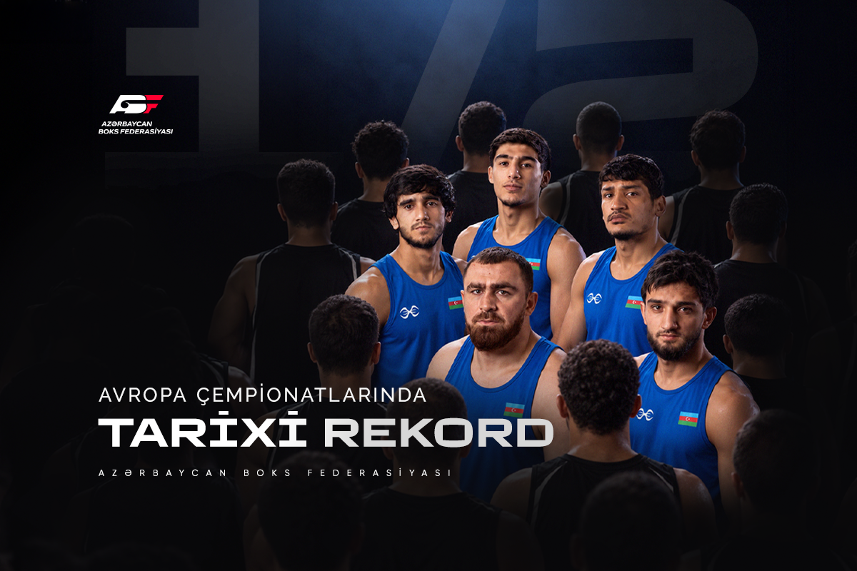 Boks millimiz Avropa çempionatında rekord nəticəyə imza atıb