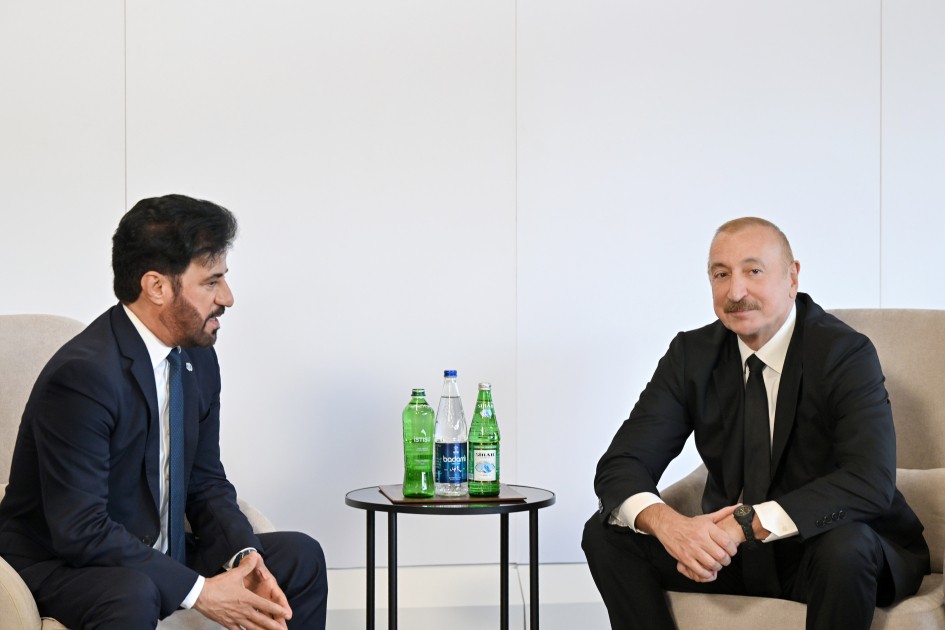Prezident İlham Əliyev Beynəlxalq Avtomobil Federasiyasının prezidenti ilə görüşüb 