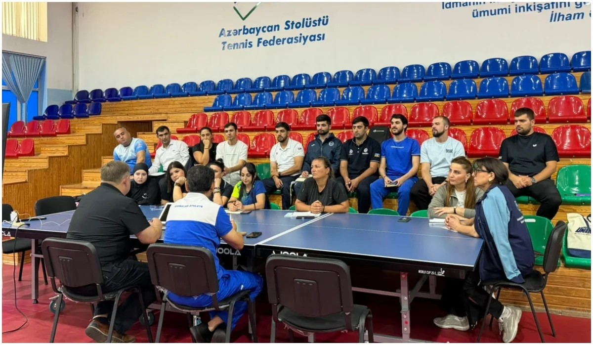 &nbsp;Bakıda stolüstü tennis üzrə beynəlxalq seminar keçirilir&nbsp;