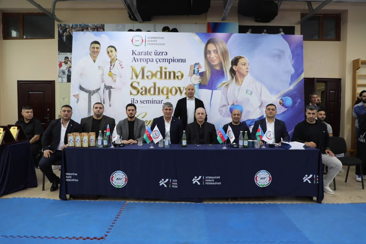 Bakıda 200 -dən çox xanım idmançının iştirakı ilə karate seminarı keçirilib  