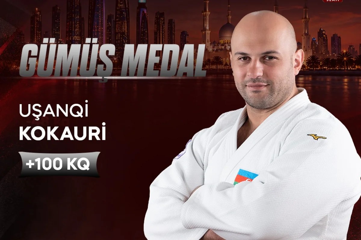 Uşanqi Kokauri \"Böyük Dəbilqə\" turnirində gümüş medal qazandı&nbsp;