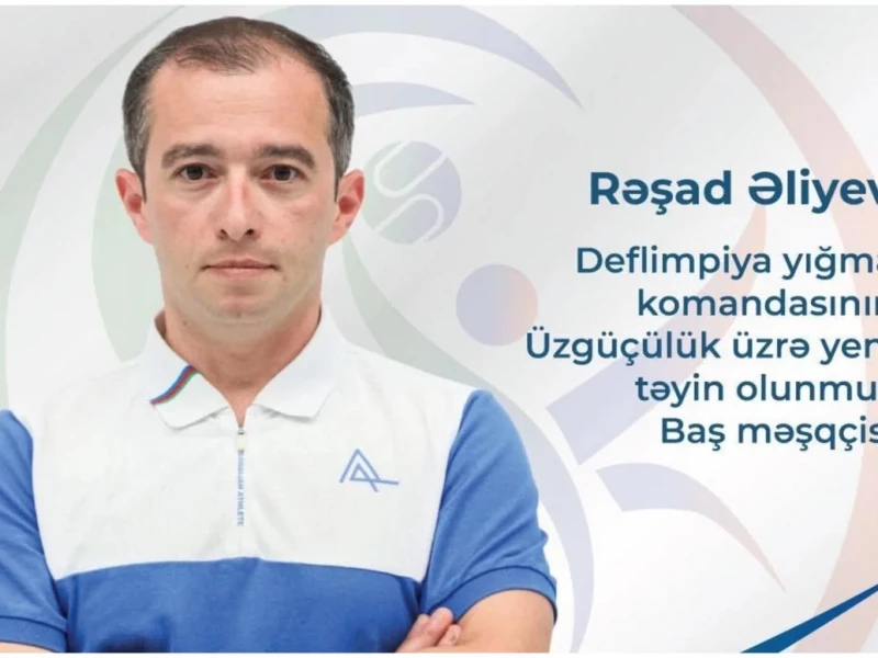 Deflimpiya üzrə üzgüçülük millisinə yeni baş məşqçi təyin edilib&nbsp;