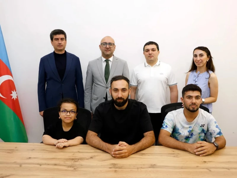 Parabadmintonçularla görüş keçirilib