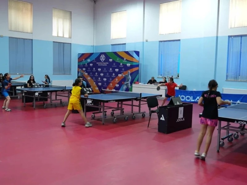Stolüstü tennisçilər respublika birinciliyində yarışırlar&nbsp;