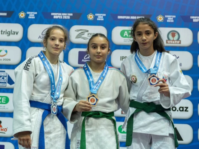 Avropa Cüdo Ümidləri Turnirində ilk yarış günü başa çatıb