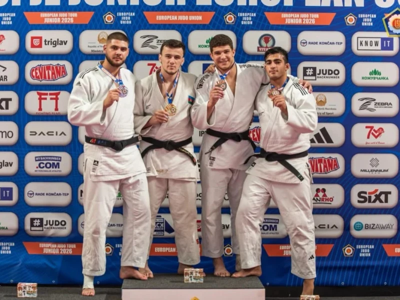 &nbsp;Azərbaycan cüdoçuları Avropa Kubokunu 7 medalla başa vurdular