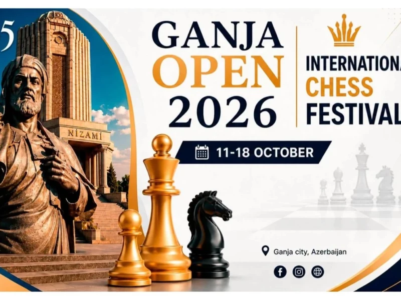 \"Gəncə Open-2026\" Beynəlxalq Şahmat Festivalının mükafat fondu açıqlanıb